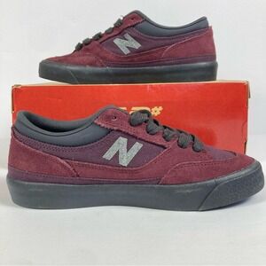 NEW BALANCE Numeric Franky Villani 417 Low NB Burgundy Shoes Sz Women 8 Men 6.5